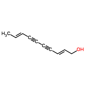 505-98-6  (2E,8E)-deca-2,8-diene-4,6-diyn-1-ol