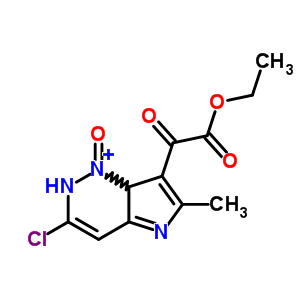 50872-89-4  3-chloro-7-[ethoxy(oxo)acetyl]-6-methyl-1-oxo-2,7a-dihydro-1H-pyrrolo[3,2-c]pyridazin-1-ium