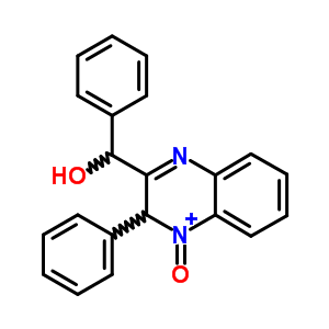 53326-82-2  3-[hydroxy(phenyl)methyl]-1-oxo-2-phenyl-1,2-dihydroquinoxalin-1-ium
