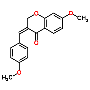 5526-54-5  (3Z)-7-methoxy-3-[(4-methoxyphenyl)methylidene]-2,3-dihydro-4H-chromen-4-one