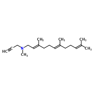 55437-63-3  (2E,6E)-N,3,7,11-tetramethyl-N-prop-2-yn-1-yldodeca-2,6,10-trien-1-amine