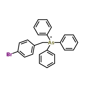 57080-46-3  (4-bromobenzyl)(triphenyl)-lambda~5~-arsanyl