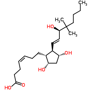 57931-23-4  (4Z,9alpha,11alpha,13E,15R)-9,11,15-trihydroxy-16,16-dimethylprosta-4,13-dien-1-oic acid