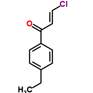 58953-15-4  (2E)-3-chloro-1-(4-ethylphenyl)prop-2-en-1-one