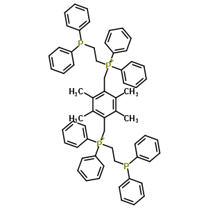 61760-86-9  [(2,3,5,6-tetramethylbenzene-1,4-diyl)dimethanediyl]bis{[2-(diphenylphosphanyl)ethyl](diphenyl)phosphonium}