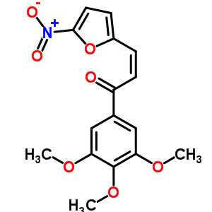 63421-88-5  (2Z)-3-(5-nitrofuran-2-yl)-1-(3,4,5-trimethoxyphenyl)prop-2-en-1-one