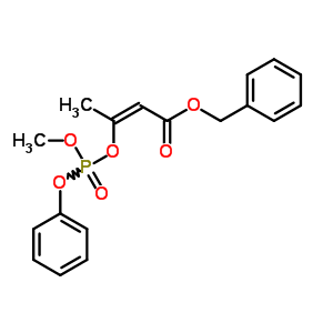 63992-58-5  benzyl (2Z)-3-{[methoxy(phenoxy)phosphoryl]oxy}but-2-enoate
