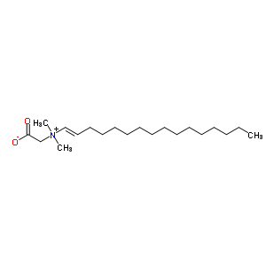 65059-71-4  [(1E)-hexadec-1-en-1-yl(dimethyl)ammonio]acetate