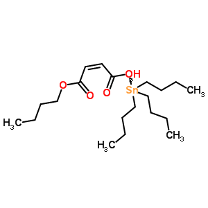 66899-70-5  (2Z)-4-butoxy-4-oxobut-2-enoic acid - tributylstannanyl (1:1)