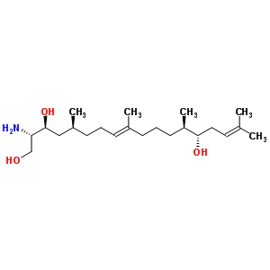 68862-28-2  (2S,3S,5S,8E,13R,14S)-2-amino-5,9,13,17-tetramethyloctadeca-8,16-diene-1,3,14-triol