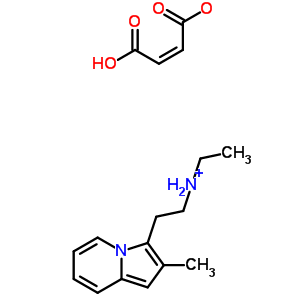 70403-62-2  N-ethyl-2-(2-methylindolizin-3-yl)ethanaminium (2Z)-3-carboxyprop-2-enoate