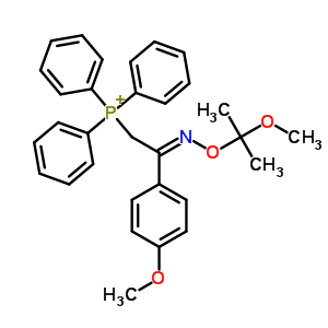 71426-70-5  [(2E)-2-[(1-methoxy-1-methylethoxy)imino]-2-(4-methoxyphenyl)ethyl](triphenyl)phosphonium