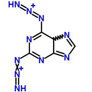 716-62-1  1,1'-(5H-purine-2,6-diyl)bis(triaza-1,2-dien-2-ium)