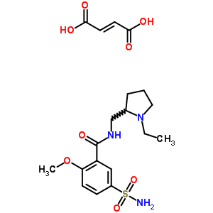 72306-57-1  N-[(1-اتیل پیرولیدین-2-ایل) متیل]-2-متوکسی-5-سولفاموئیل بنزامید (2E)-اما-2-اندیوآت