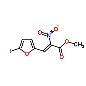 73023-86-6  methyl (2Z)-3-(5-iodofuran-2-yl)-2-nitroprop-2-enoate