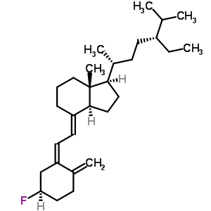 76026-39-6  (3R,5Z,7E)-3-fluoro-9,10-secostigmasta-5,7,10-triene