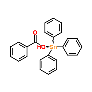 910-06-5  triphenylstannanyl - benzoic acid (1:1)