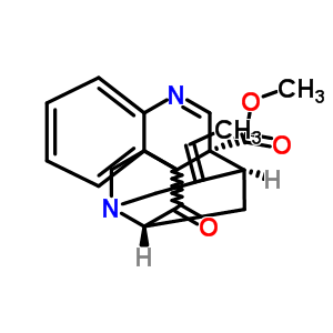 93772-08-8  methyl (2S,5E,6S,6aR)-5-ethylidene-1-oxo-1,2,5,6-tetrahydro-3,12b-ethano-2,6-methanoazocino[5,4-c]quinoline-6a(4H)-carboxylate