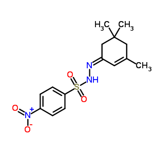 94091-30-2  4-nitro-N'-[(1Z)-3,5,5-trimethylcyclohex-2-en-1-ylidene]benzenesulfonohydrazide