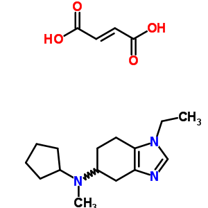 96224-23-6  N-cyclopentyl-1-ethyl-N-methyl-4,5,6,7-tetrahydro-1H-benzimidazol-5-amine (2E)-but-2-enedioate