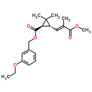 115809-87-5  3-ethoxybenzyl (1R,3R)-3-[(1E)-3-methoxy-2-methyl-3-oxoprop-1-en-1-yl]-2,2-dimethylcyclopropanecarboxylate