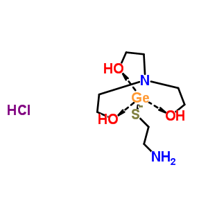 124186-98-7  2-aminoethanethiolate; 2-(bis(2-hydroxyethyl)amino)ethanol; germanium; hydrochloride