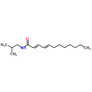 24738-51-0  (2E,4E)-N-(2-methylpropyl)dodeca-2,4-dienamide