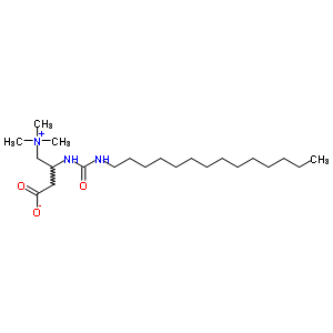 250694-07-6  3-[(tetradecylcarbamoyl)amino]-4-(trimethylammonio)butanoate