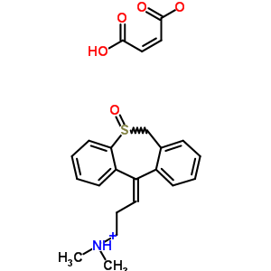 25627-41-2  (3Z)-N,N-dimethyl-3-(5-oxidodibenzo[b,e]thiepin-11(6H)-ylidene)propan-1-aminium (2Z)-3-carboxyprop-2-enoate