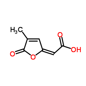 31934-89-1  (2E)-(4-methyl-5-oxofuran-2(5H)-ylidene)ethanoic acid