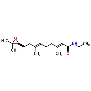 32795-74-7  (2E,6E)-9-(3,3-dimethyloxiran-2-yl)-N-ethyl-3,7-dimethylnona-2,6-dienamide
