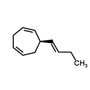 33156-93-3;52589-18-1  (6R)-6-[(1E)-but-1-en-1-yl]cyclohepta-1,4-diene