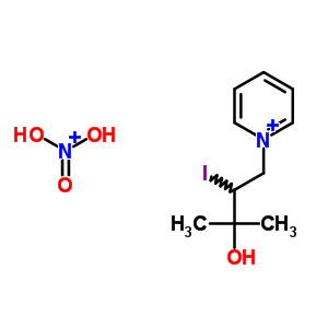 34066-33-6  dihydroxy-oxo-ammonium; 3-iodo-2-methyl-4-pyridin-1-ium-1-yl-butan-2-ol