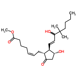 42782-96-7  methyl (5Z,11alpha,13E)-11,15-dihydroxy-16,16-dimethyl-9-oxoprosta-5,13-dien-1-oate