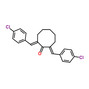 52230-57-6  (2E,8E)-2,8-bis[(4-chlorophenyl)methylidene]cyclooctanone