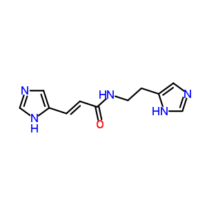 53215-86-4  (2E)-3-(1H-imidazol-5-yl)-N-[2-(1H-imidazol-5-yl)ethyl]prop-2-enamide