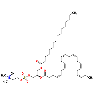 59403-54-2  (2R)-2-[(4Z,7Z,10Z,13Z,16Z,19Z)-docosa-4,7,10,13,16,19-hexaenoyloxy]-3-(hexadecanoyloxy)propyl 2-(trimethylammonio)ethyl phosphate