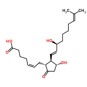 59982-03-5  (5Z)-7-{(1R,2R,3R)-3-hydroxy-2-[(1E,3S)-3-hydroxy-9-methyldeca-1,8-dien-1-yl]-5-oxocyclopentyl}hept-5-enoic acid (non-preferred name)