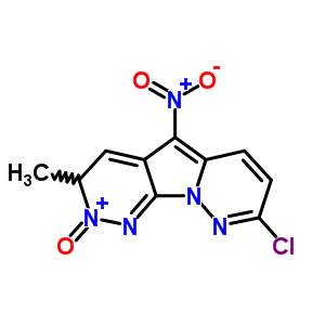61457-49-6  8-chloro-3-methyl-5-nitro-2-oxo-2,3-dihydropyrrolo[1,2-b:5,4-c']dipyridazin-2-ium