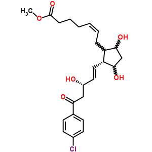 62429-46-3  methyl (5Z)-7-{(2R)-2-[(1E,3S)-5-(4-chlorophenyl)-3-hydroxy-5-oxopent-1-en-1-yl]-3,5-dihydroxycyclopentyl}hept-5-enoate