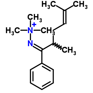 62737-10-4  (2E)-2-(2,5-dimethyl-1-phenylhex-4-en-1-ylidene)-1,1,1-trimethyldiazanium