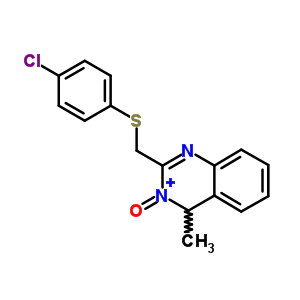 6327-43-1  2-{[(4-chlorophenyl)sulfanyl]methyl}-4-methylquinazoline 3-oxide