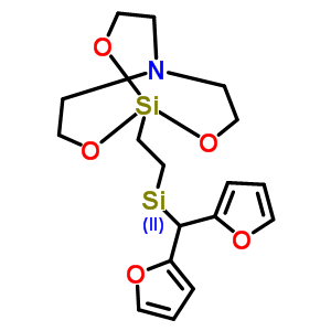 63366-69-8  bis(2-furyl)methyl-[2-(4,6,11-trioxa-1-aza-5-silabicyclo[3.3.3]undecan-5-yl)ethyl]silicon