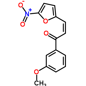 63421-86-3  (2Z)-1-(3-methoxyphenyl)-3-(5-nitrofuran-2-yl)prop-2-en-1-one