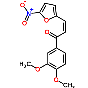 63421-87-4  (2Z)-1-(3,4-dimethoxyphenyl)-3-(5-nitrofuran-2-yl)prop-2-en-1-one