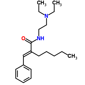 63938-22-7  (2E)-N-[2-(diethylamino)ethyl]-2-(phenylmethylidene)heptanamide