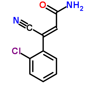 63938-23-8  (2Z)-3-(2-chlorophenyl)-3-cyanoprop-2-enamide