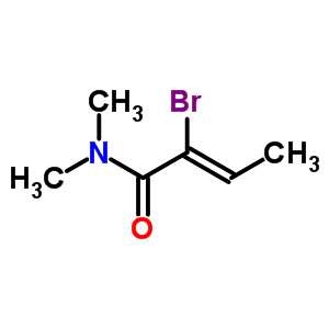 63992-53-0  (2Z)-2-bromo-N,N-dimethylbut-2-enamide