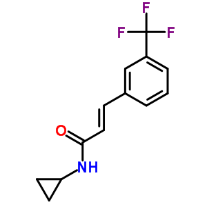 64379-94-8  (2E)-N-cyclopropyl-3-[3-(trifluoromethyl)phenyl]prop-2-enamide