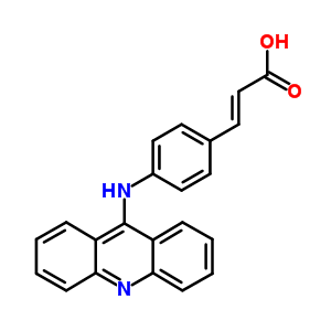 64895-08-5  (2E)-3-[4-(acridin-9-ylamino)phenyl]prop-2-enoic acid